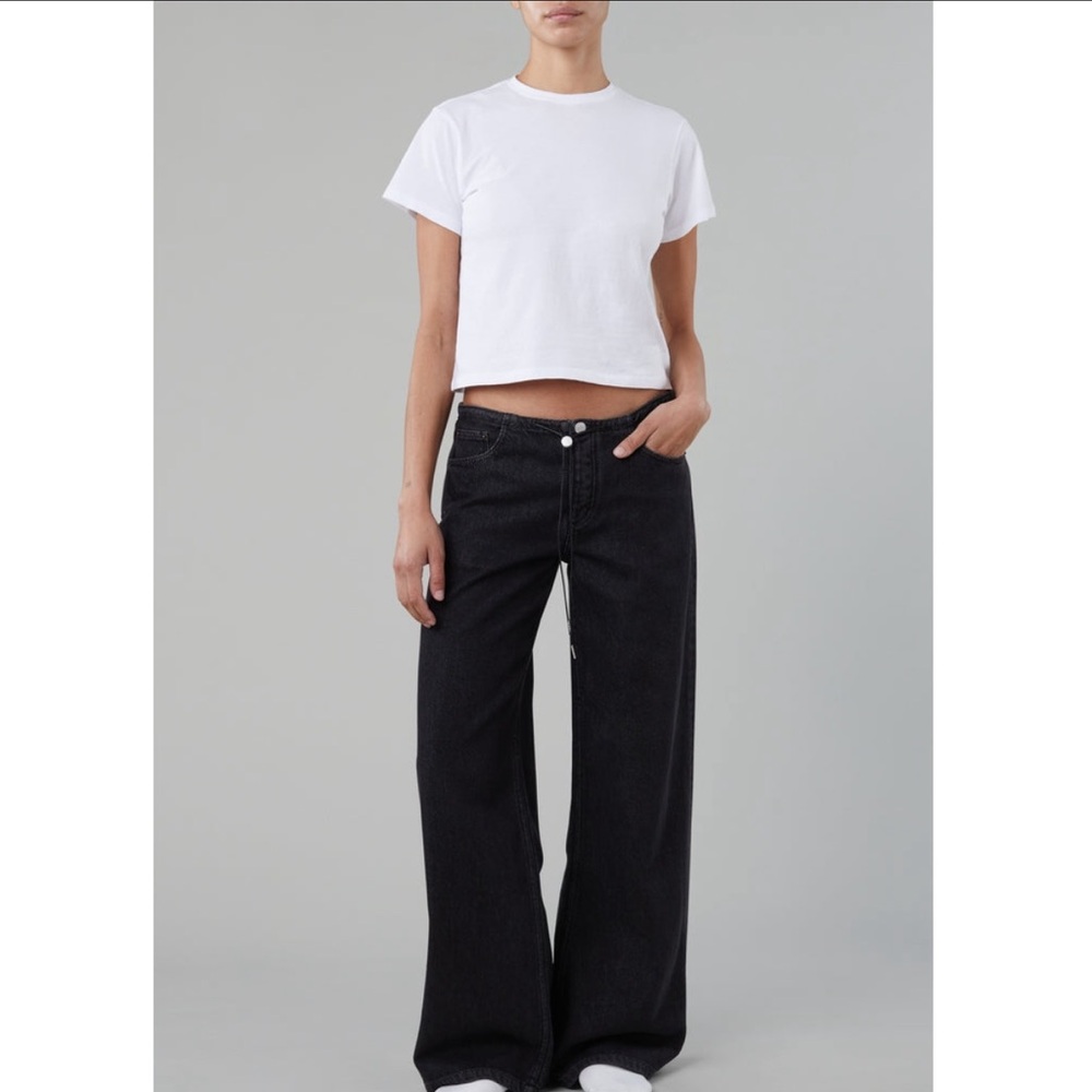 Still Here New York Cool Jeans in Washed Black, sz 25